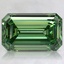 2.06 Ct. Fancy Vivid Pacific Green Emerald Lab Grown Diamond