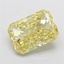 5.60 Ct. Fancy Intense  Yellow Radiant Lab Grown Diamond