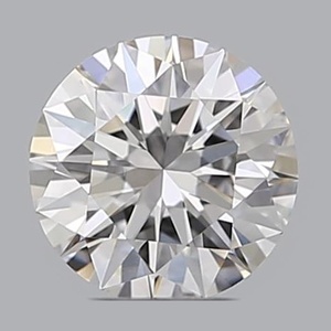 Round diamond — real photo