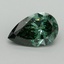 2.05 Ct. Fancy Vivid Green Pear Lab Grown Diamond