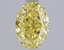 1.58 Ct. Fancy Intense  Yellow Oval Lab Grown Diamond