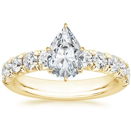 18K Yellow Gold Ellora Diamond Bridal Set