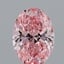 1.52 Ct. Fancy Vivid Pink Oval Lab Grown Diamond