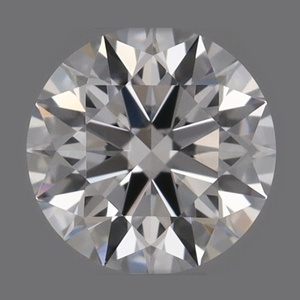 Round diamond — real photo