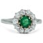 Retro Emerald Vintage Ring
