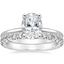 18K White Gold Perfect Fit Ring with Luxe Sienna Diamond Ring (5/8 ct. tw.)