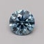 0.50 Ct. Fancy Vivid Blue Round Lab Grown Diamond