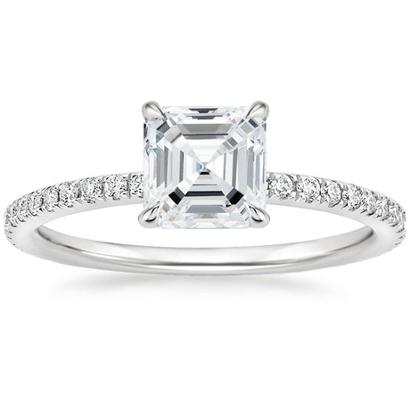 18K White Gold Luxe Ballad Perfect Fit Diamond Bridal Set