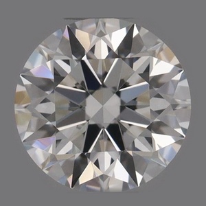 Round diamond — real photo