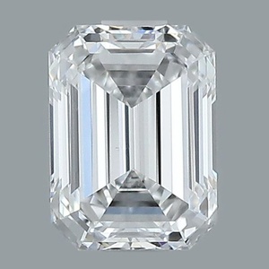 Emerald diamond — real photo