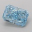 2.04 Ct. Fancy Vivid Blue Radiant Lab Grown Diamond