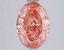 3.24 Ct. Fancy Vivid Pinkish Pink Oval Lab Grown Diamond