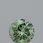 0.31 Ct. Fancy Vivid Green Round Lab Grown Diamond