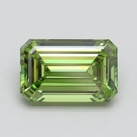 1.01 Ct. Fancy Intense Green Emerald Lab Grown Diamond