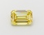1.14 Ct. Fancy Intense Yellow Emerald Lab Grown Diamond