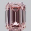 5.03 Ct. Fancy Intense Pink Emerald Lab Grown Diamond