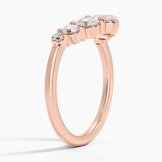 Seven Stone Oval Contour Diamond Ring (2/3 ct. tw.)