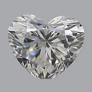 Heart diamond — real photo