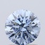 1.00 Ct. Fancy Vivid  Blue Round Lab Grown Diamond