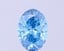 1.36 Ct. Fancy Vivid Blue Oval Lab Grown Diamond