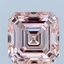 2.01 Ct. Fancy Vivid Pink Asscher Lab Grown Diamond