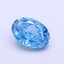 1.04 Ct. Fancy Vivid  Blue Oval Lab Grown Diamond
