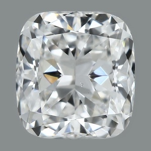Cushion diamond — real photo