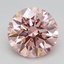 2.30 Ct. Fancy Intense Pink Round Lab Grown Diamond