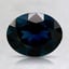 8.3x6.5mm Unheated Blue Oval Australian Sapphire
