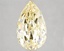 3.11 Ct. Fancy Intense Yellow Pear Lab Grown Diamond
