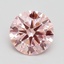1.30 Ct. Fancy Intense Pink Round Lab Grown Diamond