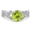 Modern Peridot Vintage Ring