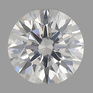 Round diamond — real photo