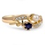 Art Nouveau Sapphire Vintage Ring