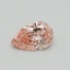 0.30 Ct. Fancy Intense Pink Pear Lab Grown Diamond