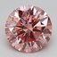 2.04 Ct. Fancy Vivid Pink Round Lab Grown Diamond