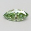 1.00 Ct. Fancy Vivid Green Marquise Lab Grown Diamond