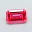 1.11 Ct. Fancy Vivid  Pink Emerald Lab Grown Diamond