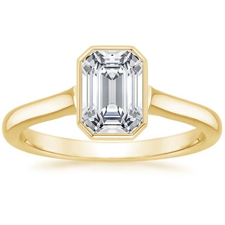 18K Yellow Gold Luna Bridal Set