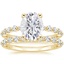 18KY Moissanite Marseille Diamond Bridal Set (1/2 ct. tw.), smalltop view