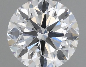 Round diamond — real photo