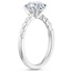 18K White Gold Anita Art Deco Ring, smallside view