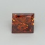1.52 Ct. Fancy Deep Orange Princess Lab Grown Diamond