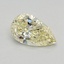 0.47 Ct. Fancy Yellow Pear Lab Grown Diamond