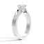 East-West Engraved Cathedral Ring, smallside view
