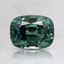 7x5.4mm Green Cushion Montana Sapphire
