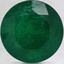 9.6mm Super Premium Round Emerald, smalltop view