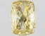 2.06 Ct. Fancy Yellow Cushion Lab Grown Diamond