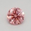 0.40 Ct. Fancy Vivid Pink Round Lab Grown Diamond