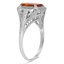 The Kauai Ring, smalltop view on a hand